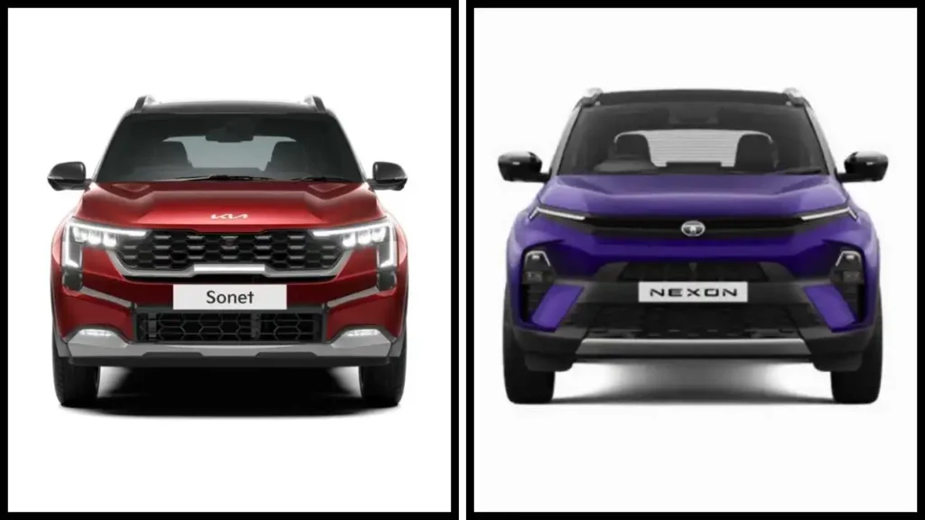 Tata Nexon vs Kia Sonet Features